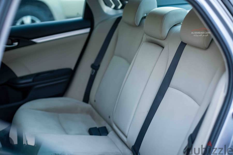 Honda Civic 2018 Silver | Low Mileage | Sporty Sedan | Bahrain Spec | 19