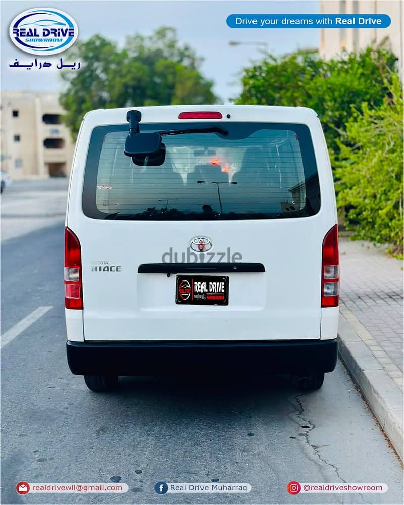 Toyota Hiace 2020(Cargo Van)- Single Owner Van 8