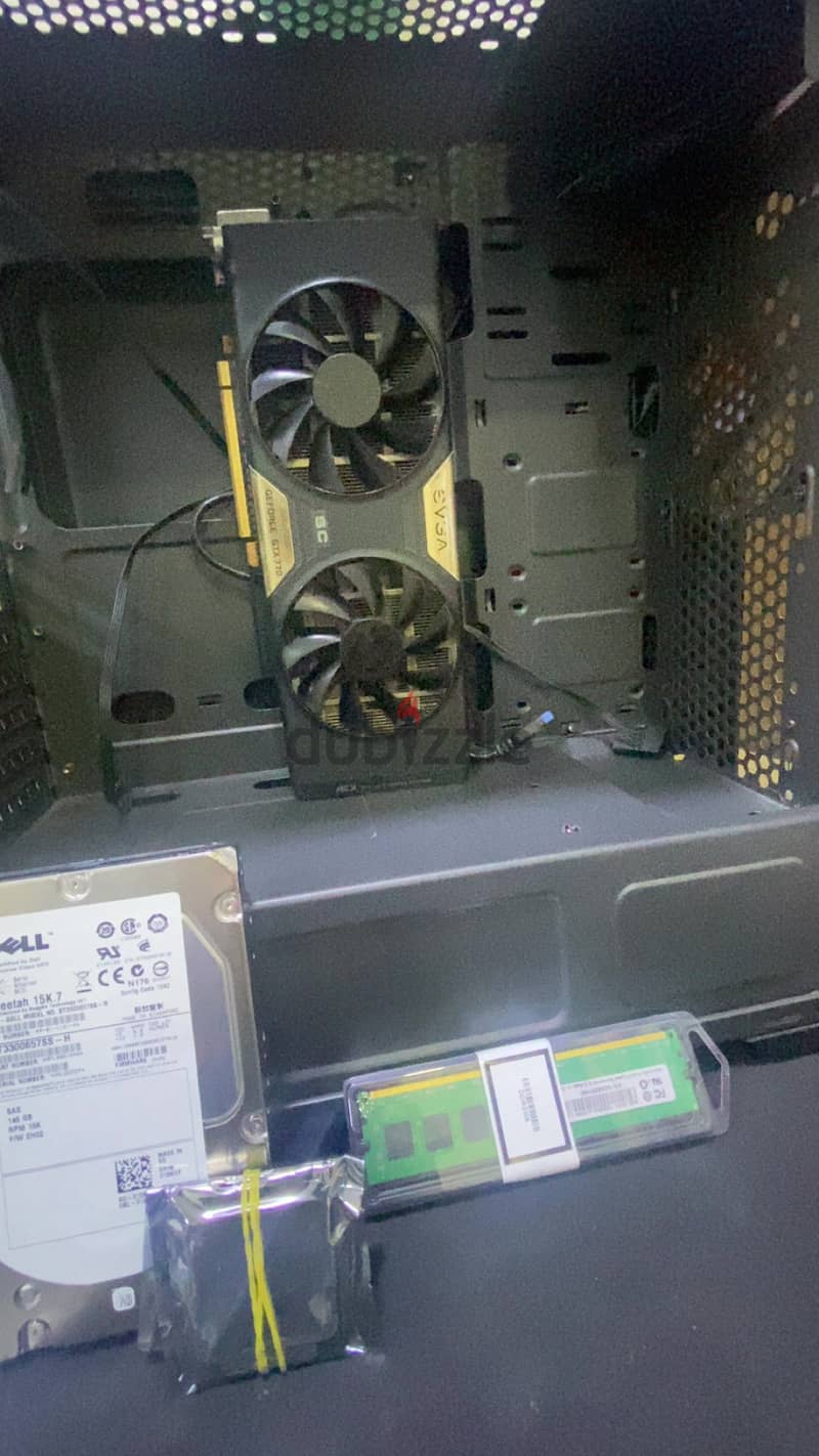 Gpu , cpu , ram , hard drive and gaming pc case for sale negotiable 4