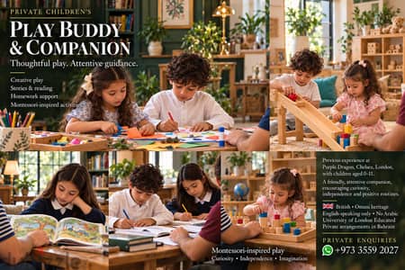  Private Children's Play Buddy & Companion | British  Speaker