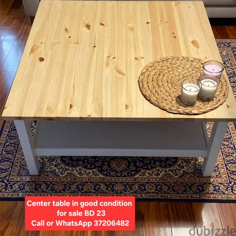 2 Door wardrobe and other items for sale with Delivery 9
