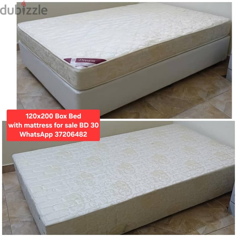 Variety of bed with mattress for sale with Delivery fixing 1