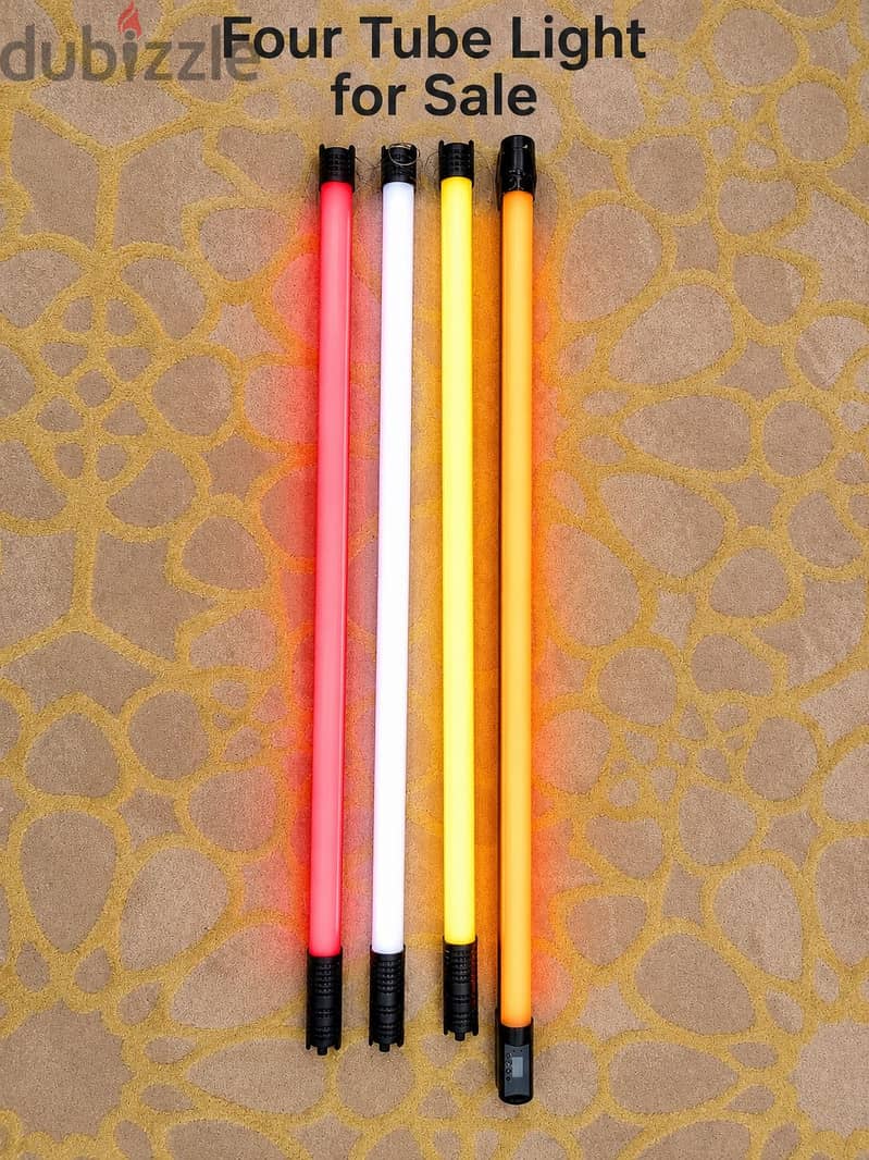 4 tube lights (RGB) 2