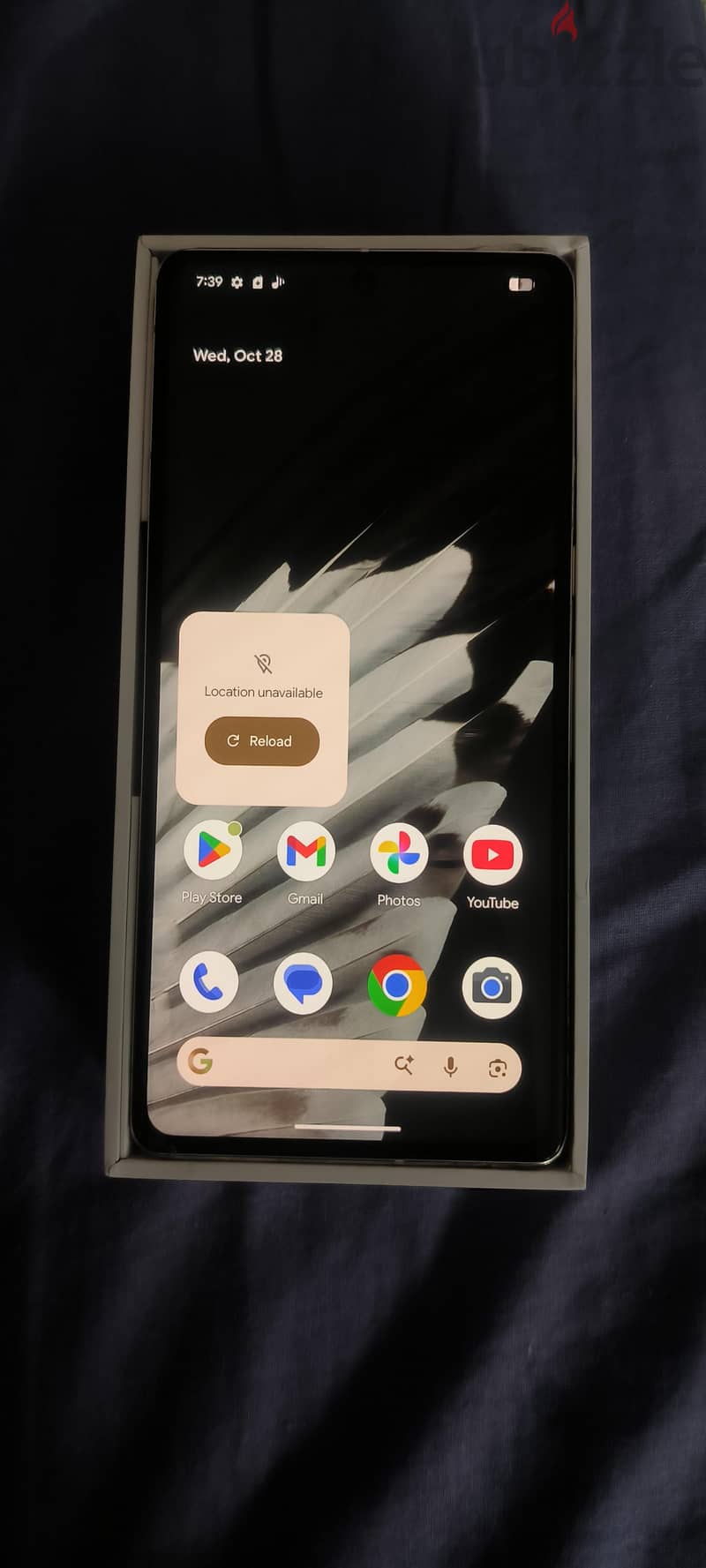 Google Pixel 7 Pro 5g ram 12/128 gb complete box 1