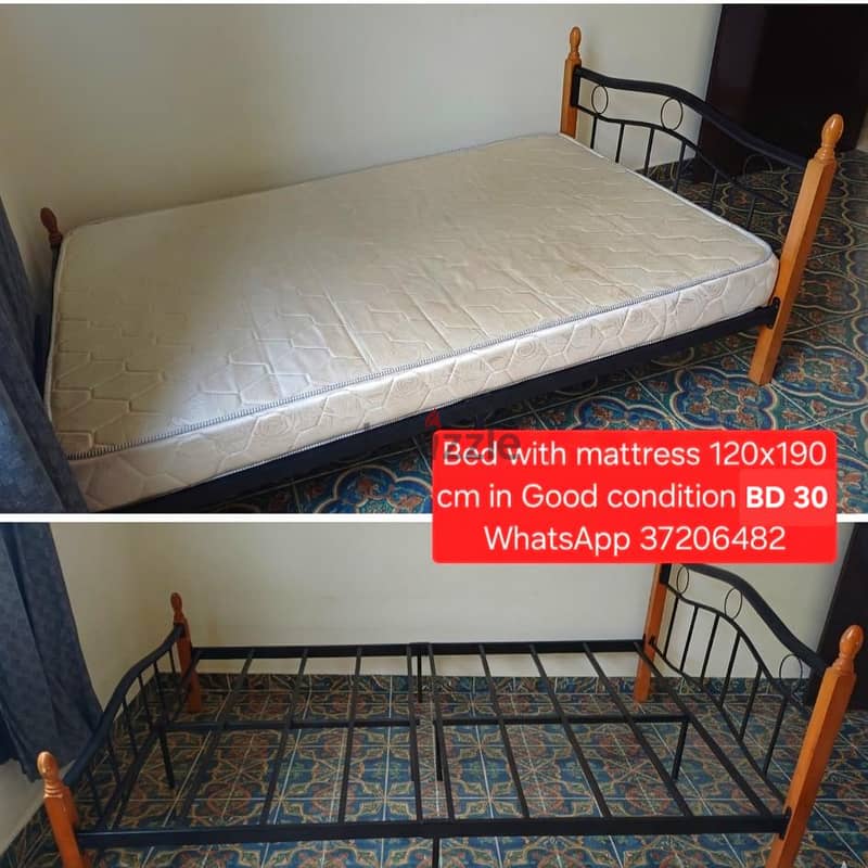 Dining table and other items for sale with Delivery fixing 15