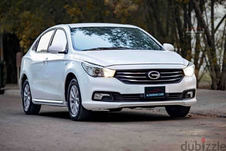GAC GA3 2019 White  Zero Accident  Affordable Sedan  Bahrain Spec