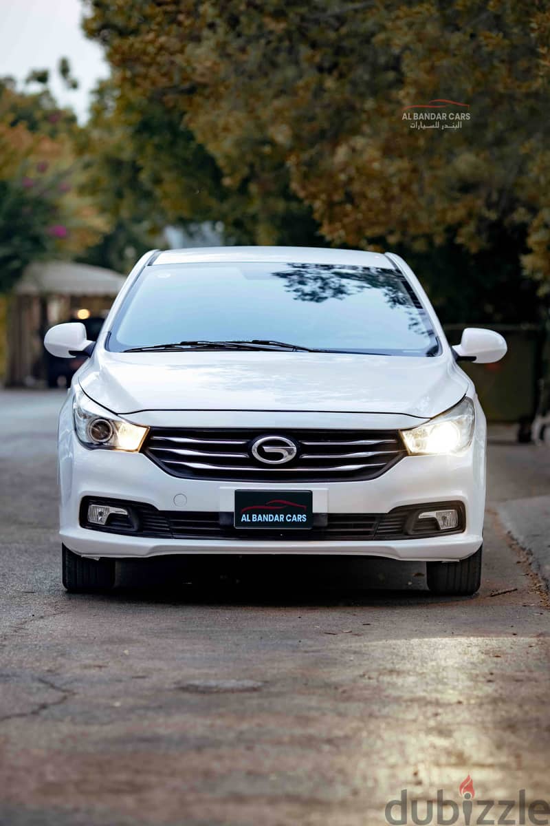 GAC GA3 2019 White  Zero Accident  Affordable Sedan  Bahrain Spec 1