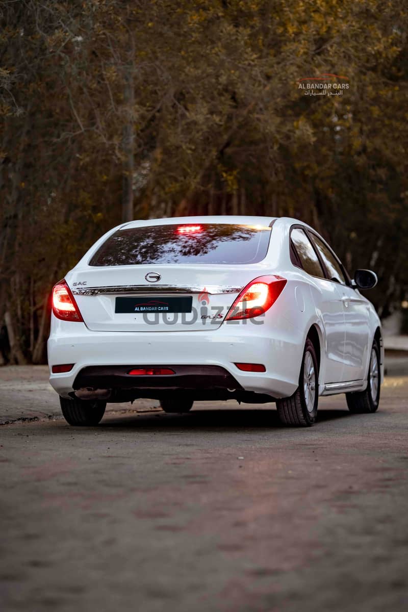 GAC GA3 2019 White  Zero Accident  Affordable Sedan  Bahrain Spec 5