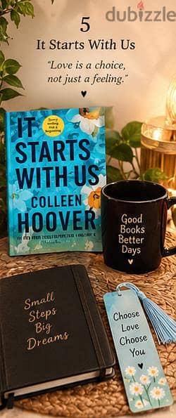 books with bookmark dairy n mug 5