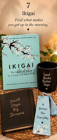 books with bookmark dairy n mug 7