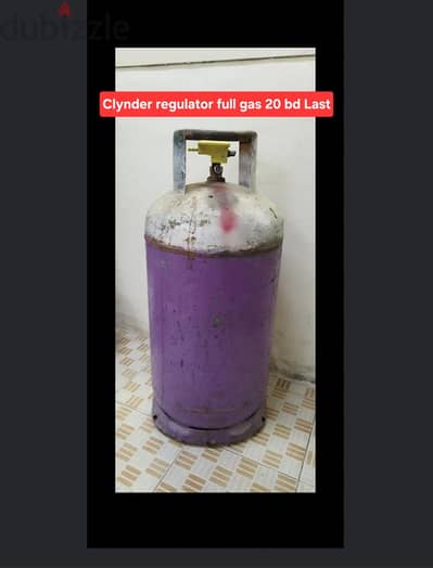 Clynder regulator full gas 20 bd last msg 3670 8372 wts ap