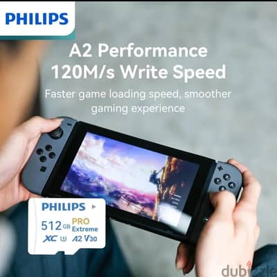 Philips SD card 512 GB - Original