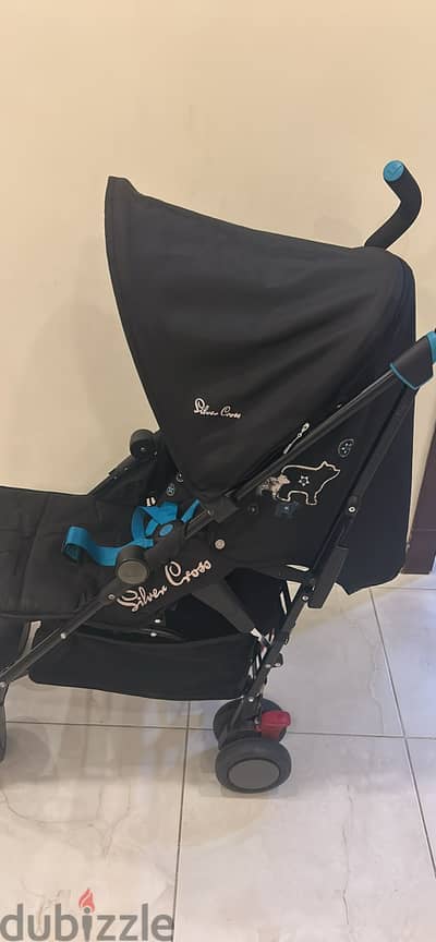 Stroller silver cross