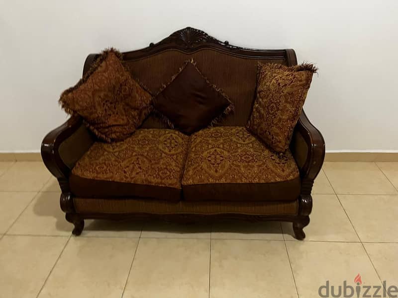 Sofa Set Wooden Havy duty For Sale 1