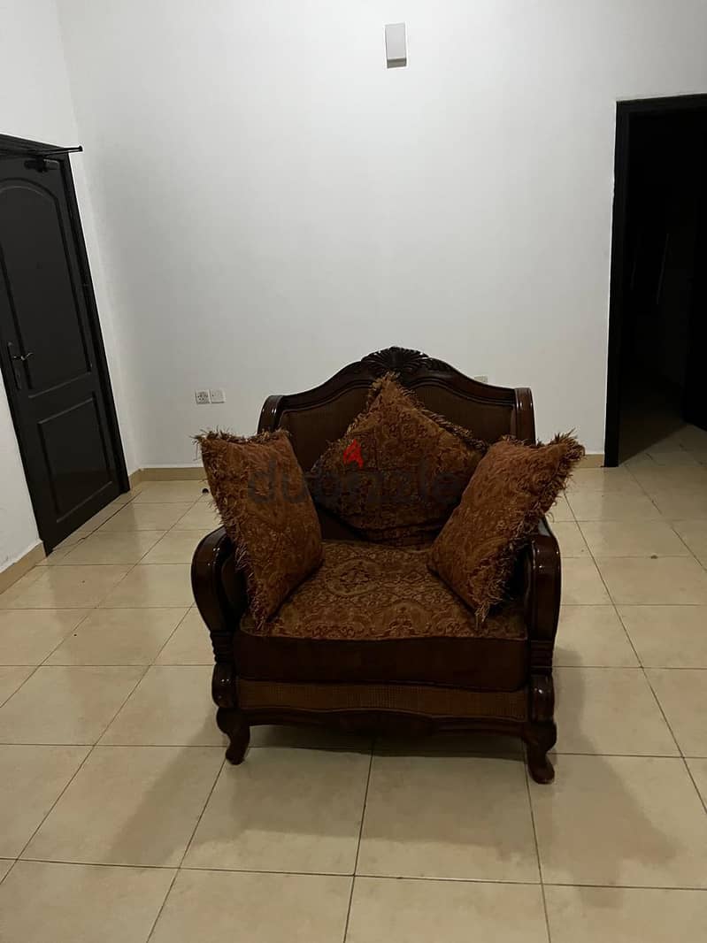 Sofa Set Wooden Havy duty For Sale 2