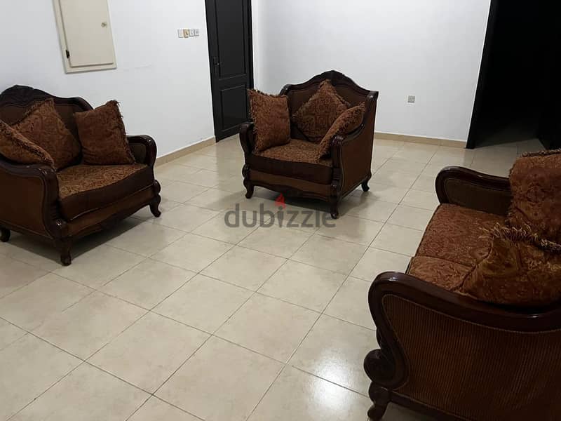 Sofa Set Wooden Havy duty For Sale 3