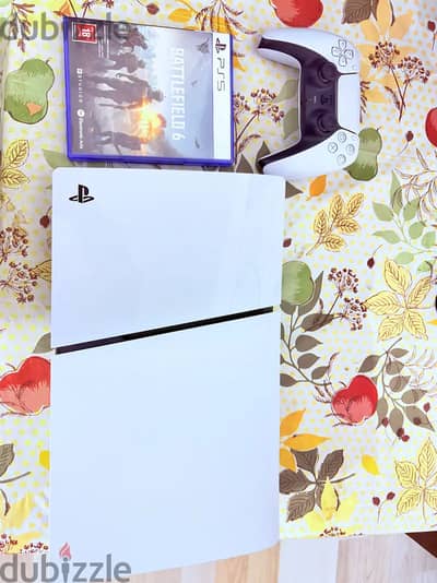 PS5 Slim with battle field 6