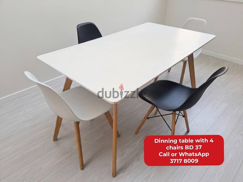 High chairs Dinning table and other furniture for sale with delivery 2