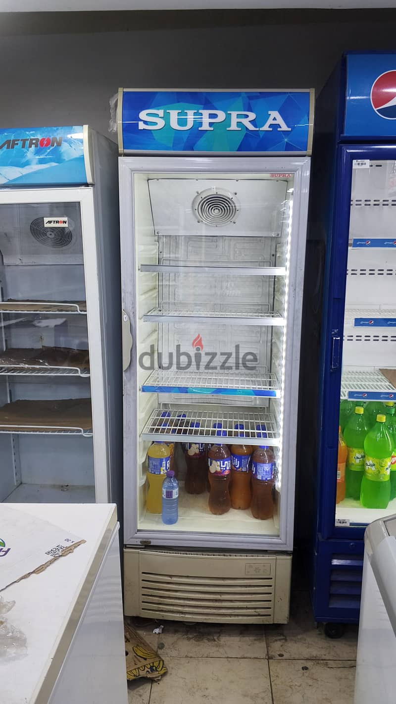 Supra Glass Display Refrigerator / Showcase Chiller / Beverage Cooler 1
