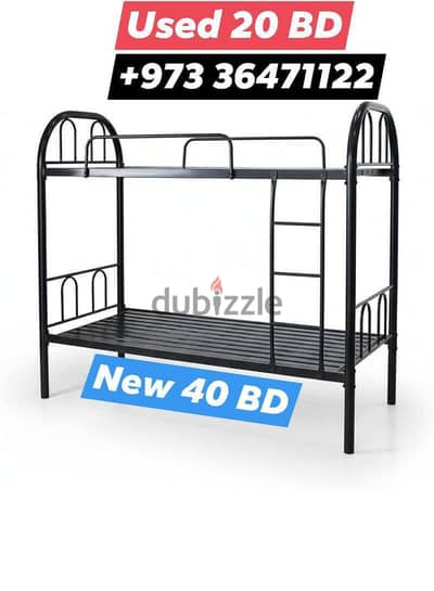 Metal Bunk Bed / Double Decker Bed - New (40 BD) & Used (20 BD)