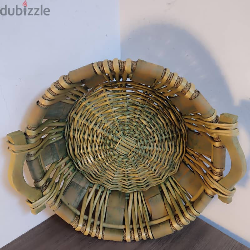 Woven Wicker Basket Set — 9 BD 1