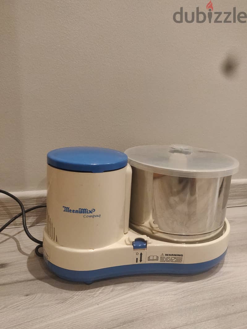 Meenumix wet grinder COMPAQ MCCS07 (Very rarely used) 1