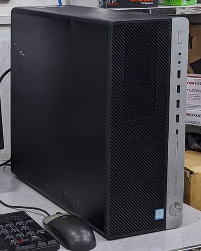 HP i7 8th Gen PC (12CPUs) RAM 8GB SSD 128GB M. 2+ 500GB HDD
