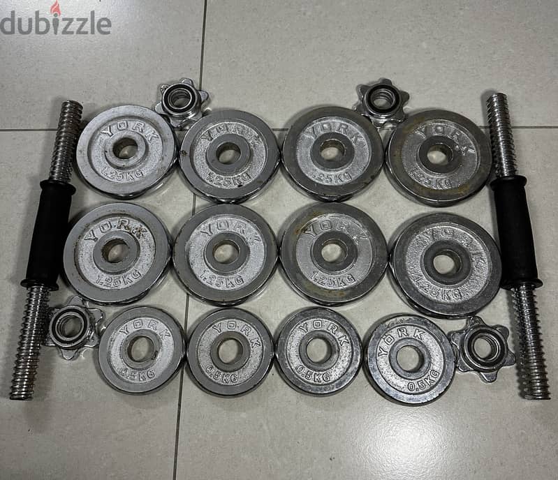 15KG DUMBBELL SET 1