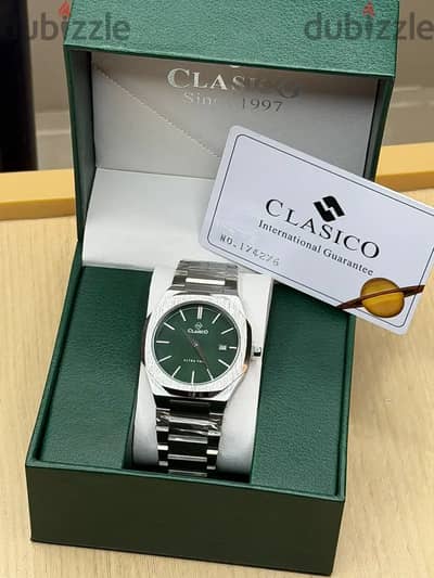 brandnew clasico watches with warranty