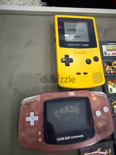 gameboy color, gameboy advance