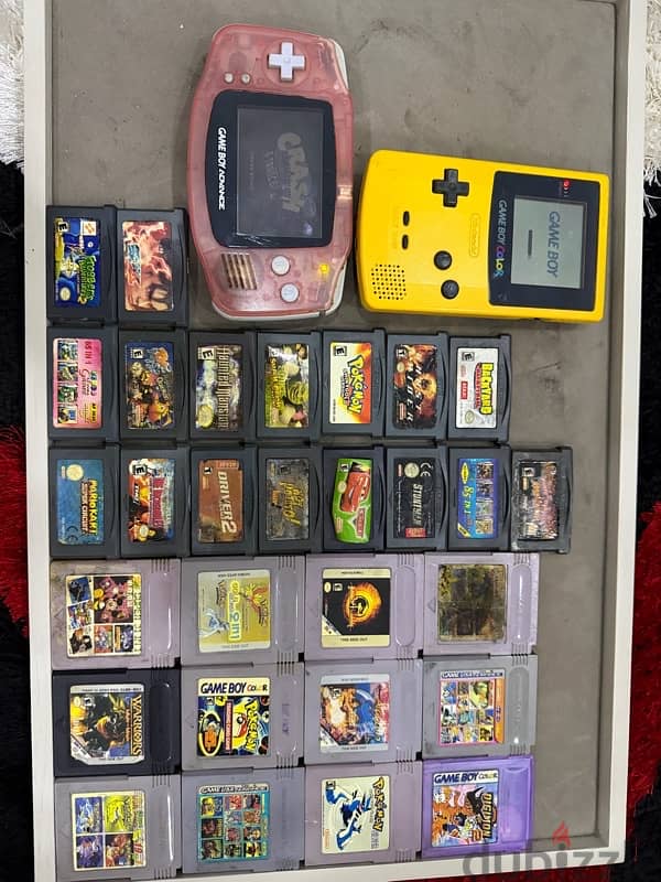 gameboy color, gameboy advance 1