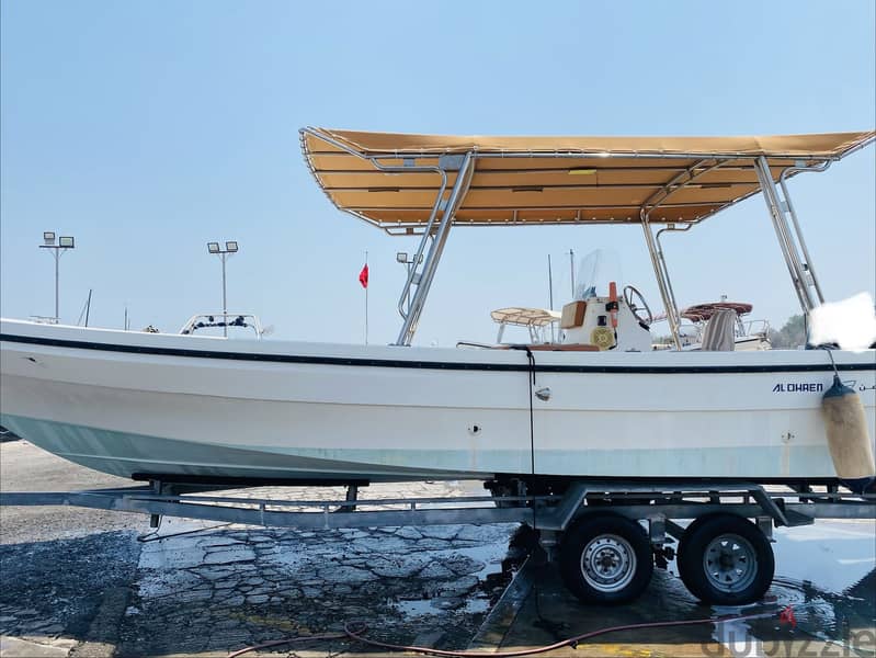 قارب طراد الظاعن ٢٧ قدم aldhaen 27 ft 8