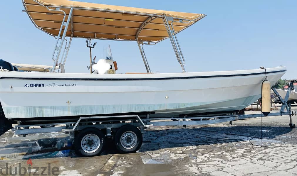 قارب طراد الظاعن ٢٧ قدم aldhaen 27 ft 9