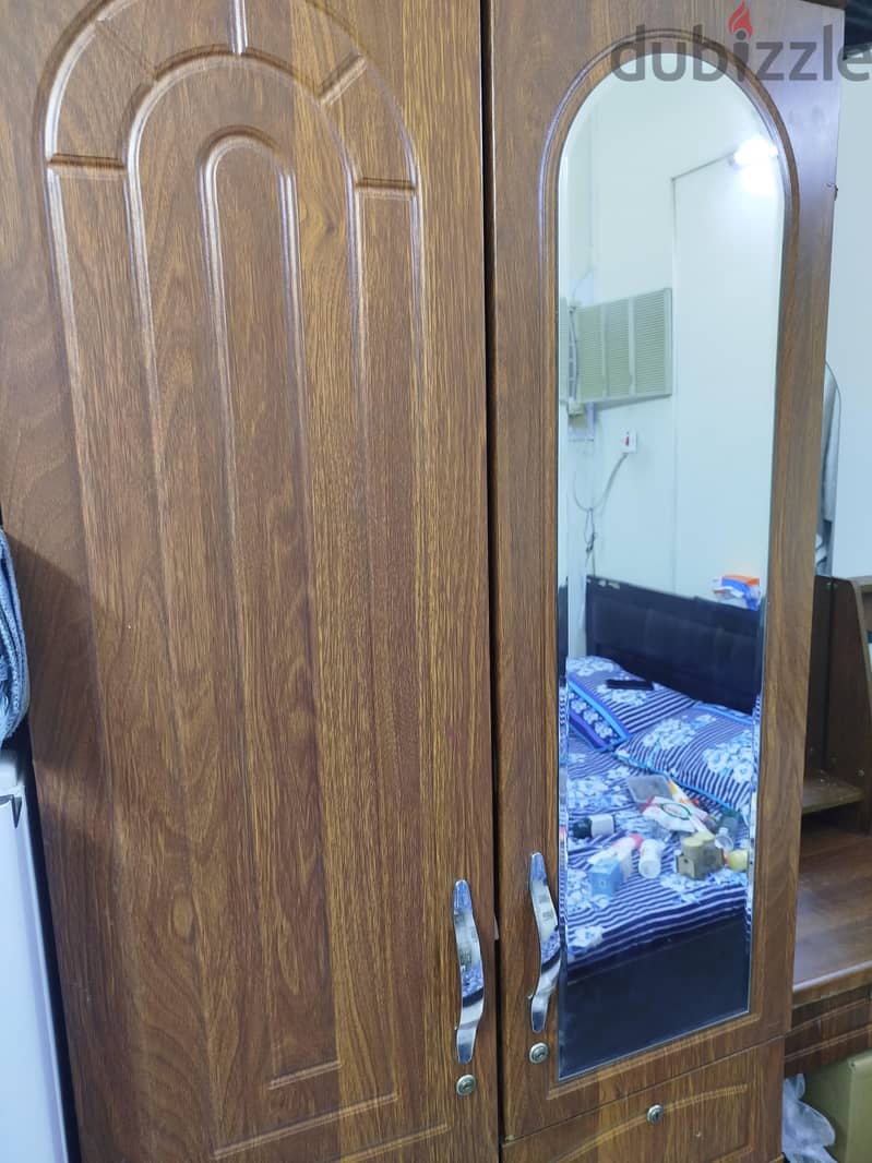 bed and dressing and cupboard for sale 6
