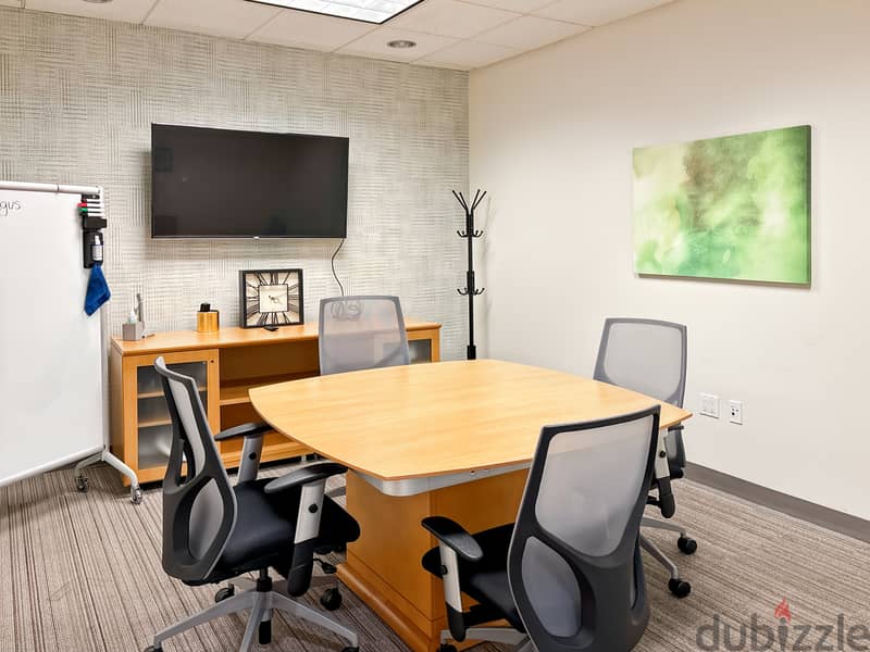 Smart Workspace Options at HQ Sanabis, Al Jazeera Tower 4