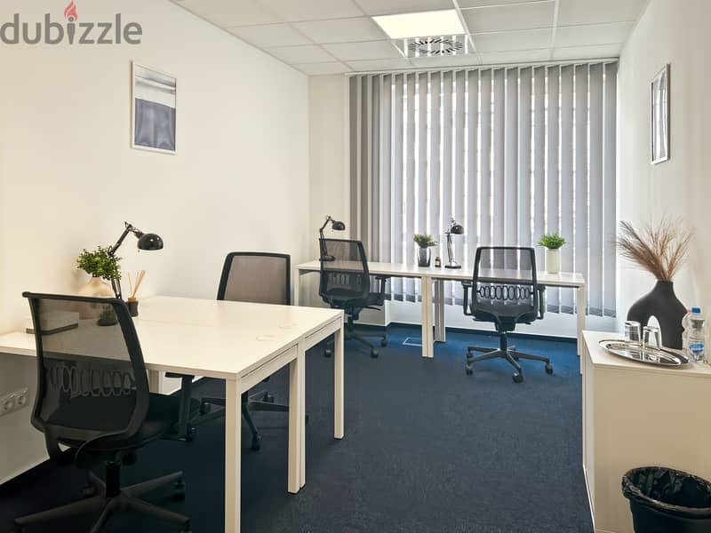 Smart Workspace Options at HQ Sanabis, Al Jazeera Tower 7