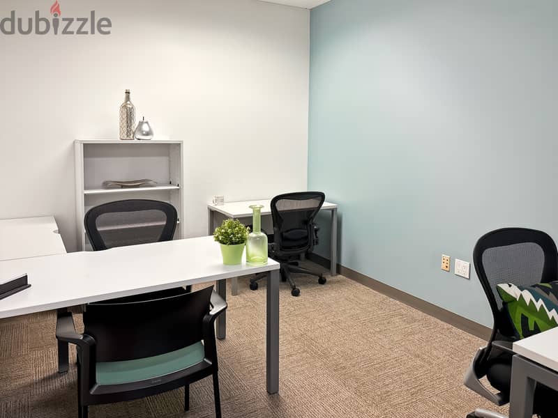 Smart Workspace Options at HQ Sanabis, Al Jazeera Tower 8