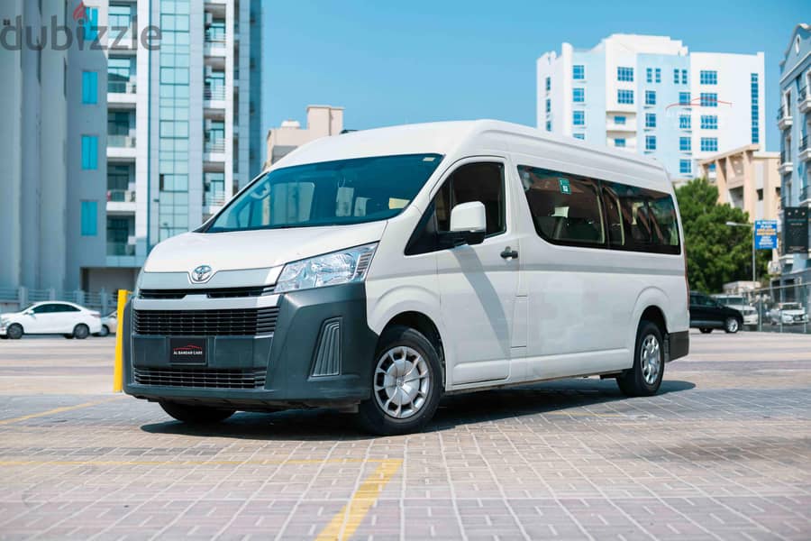 Toyota Hiace Passenger V6 High Roof 2021 White Full Insurance Agency 2