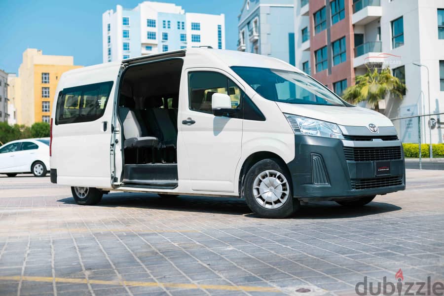 Toyota Hiace Passenger V6 High Roof 2021 White Full Insurance Agency 5