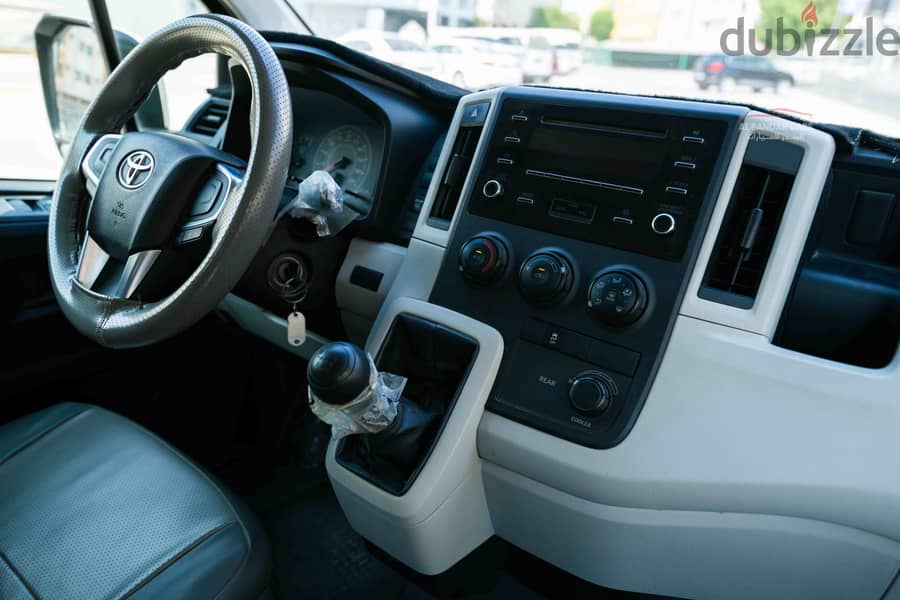 Toyota Hiace Passenger V6 High Roof 2021 White Full Insurance Agency 9