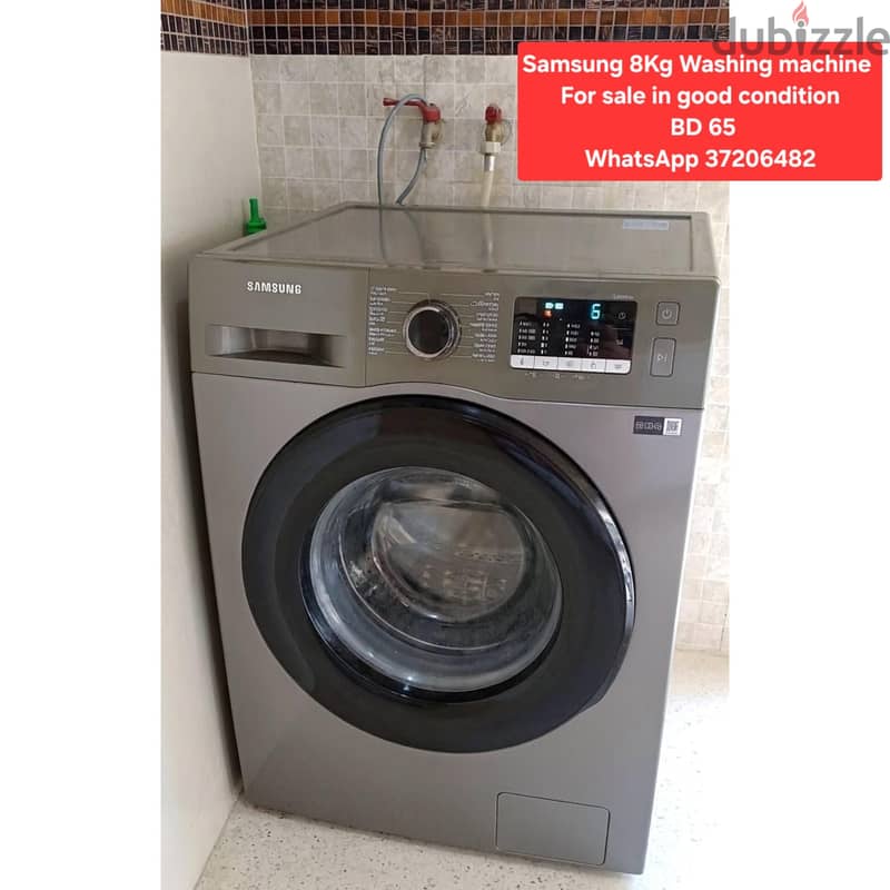 Slightly used window ac and other items for sale with Delivery fixing 6