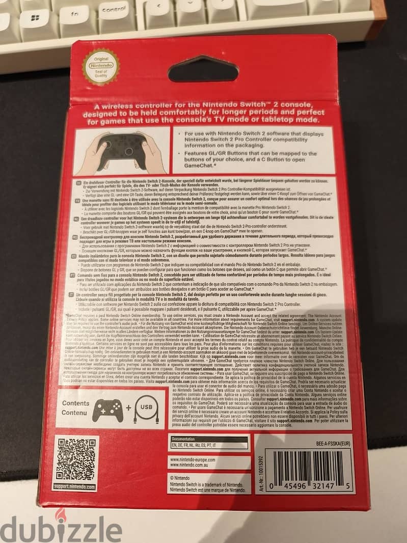 nintendo switch 2 pro controller 3