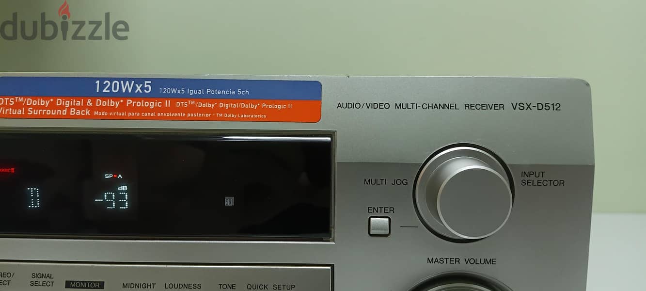 PIONEER VSX-D512. S NEED FIX only phones work 2