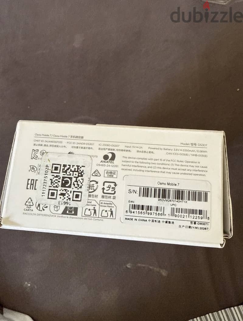Osmo mobile 7 opened but not used 1