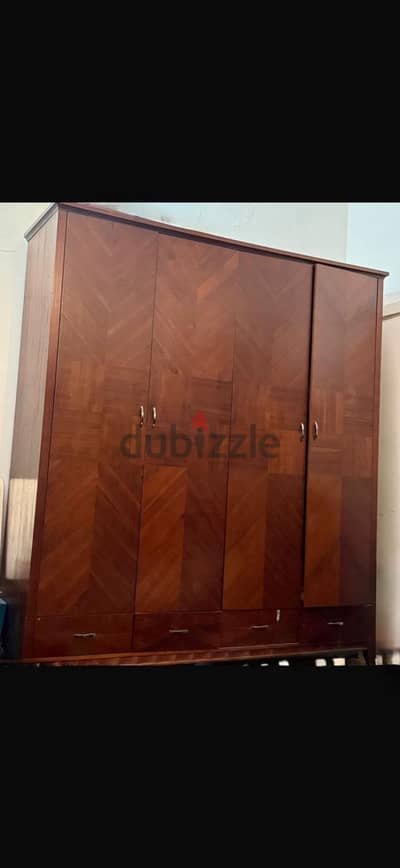 Wardrobe and table