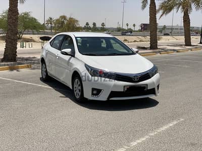 Toyota Corolla XLI 2016 WHITE
