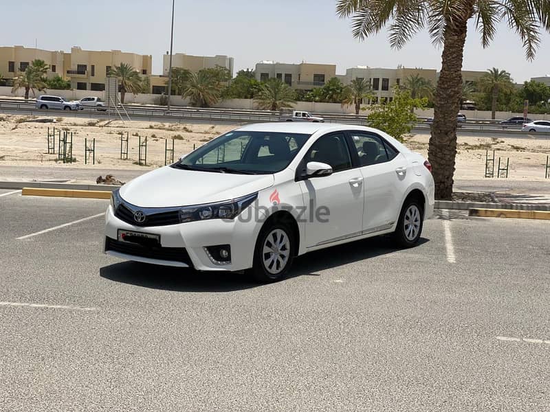 Toyota Corolla XLI 2016 WHITE 1
