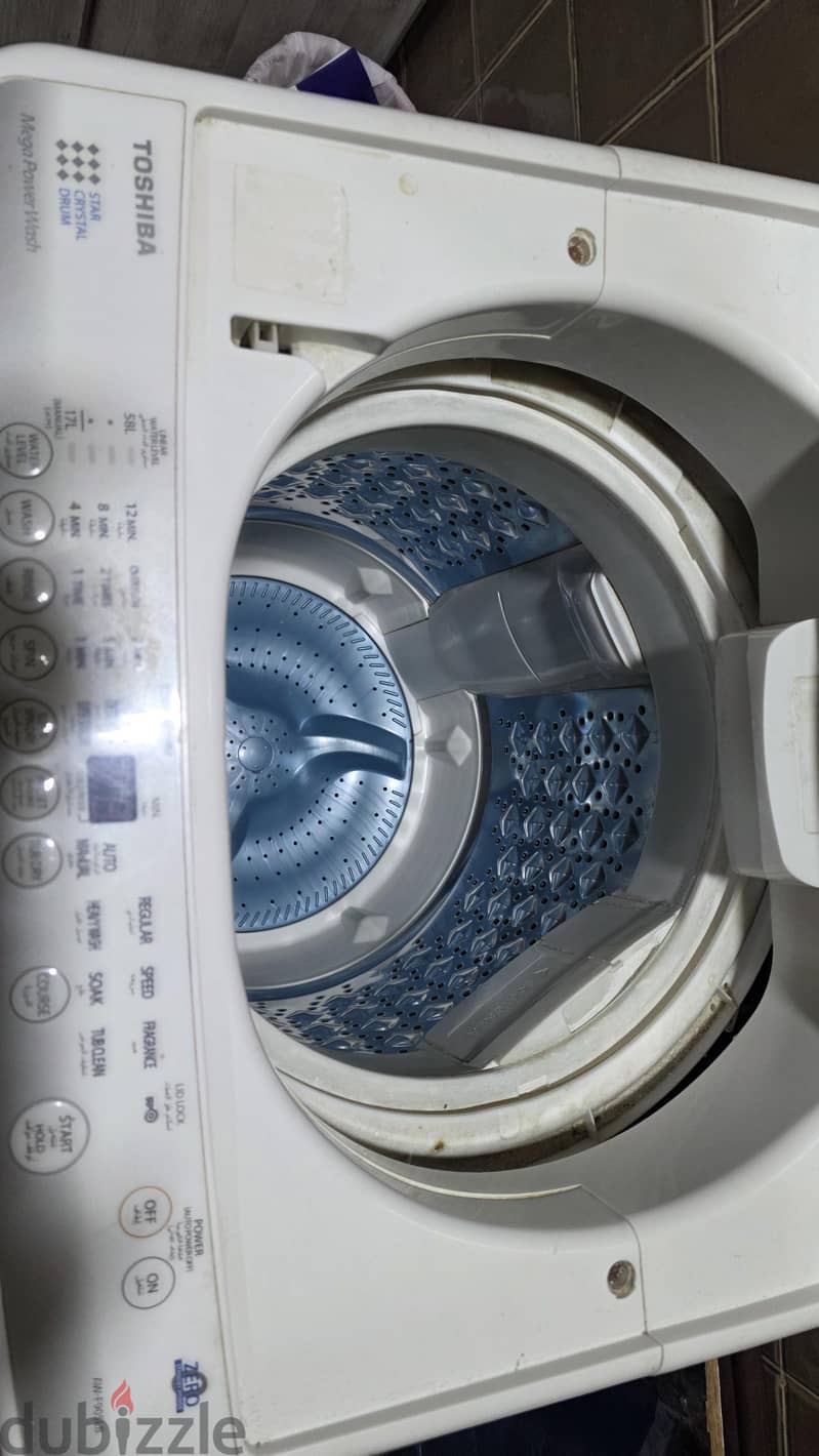 URGENT SELLING Used Toshiba washing machine 2