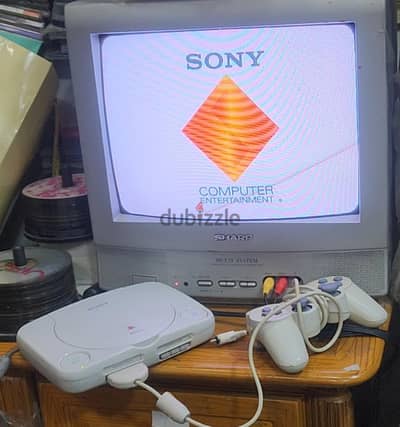 سوني1 بلاستيشن ون مع الملحقات  sony psone ps1 Console