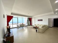 Full sea view 2BR apartment furnished for rent in juffair + inclusive 0